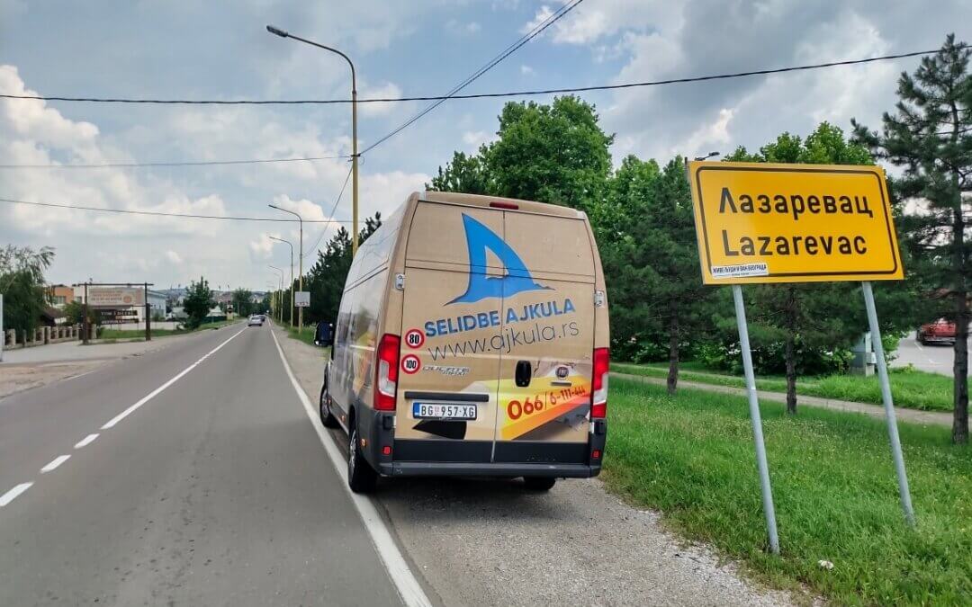 Selite se u Beograd opština Lazarevac? Sa nama nije daleko!