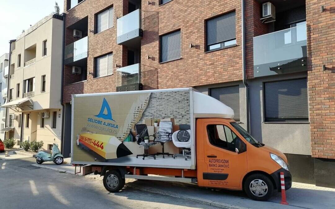 Selidbe malih stanova i selidbe apartmana