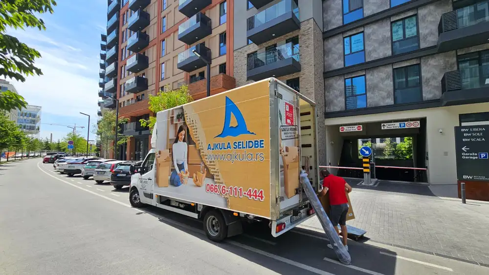 Selidba u Beogradu - slika sa terena za pozadinu sajta